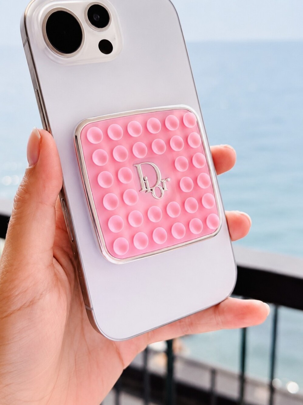 Dior Pink Octobody Phone Accessory NWT NIB